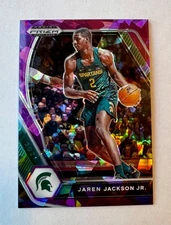 2021 Panini Prizm Draft Picks Jaren Jackson Jr. #31 Purple Ice Prizm /149