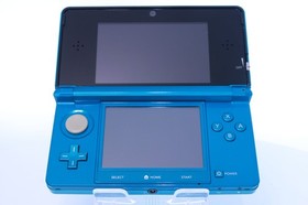 JP Game Nintendo 3DS Aqua Blue Handheld Console [Rank:A]