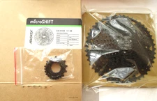 New microSHIFT ADVENT X CS-H104 Cassette - 10 Speed, 11-48T.  2 Layer ED Black