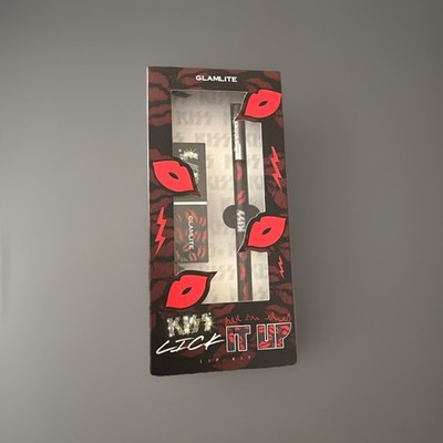 GLAMLITE Kiss It Up Lip Kit Set - Lip Liner, Lipstick & Lip Gloss (3pc) new