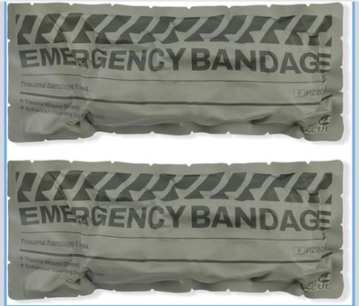 6'' Israeli Style Emergency Bandage Compression Trauma Wound Dressing Medical ...