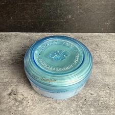 Vintage Simply You Perfumed Dusting Powder Blue 5oz Container Sealed Estate