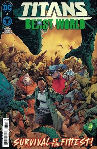 Titans: Beast World #4A VF/NM; DC | we combine shipping