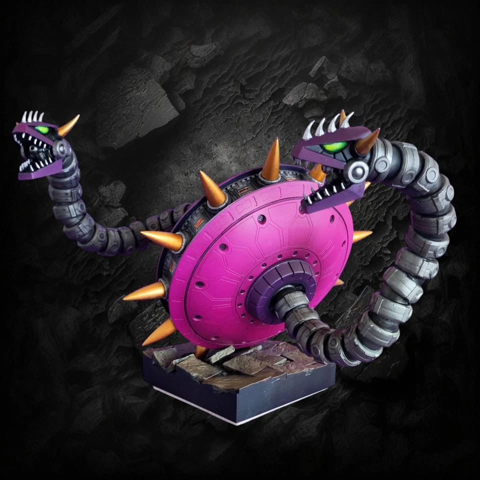 Golgoth 2 Goru Goru robot nemico di Goldrake model kit stampa 3D - Immagine 3 di 4