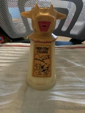 Creamer Moo-Cow Pitcher Vintage! Plastic, Whirley Industries Warren, PA, USA TRK