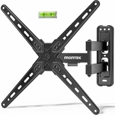 monTEK Full Motion TV Wall Mount Bracket for Most 13-55 Inch LED LCD Flat Scr...