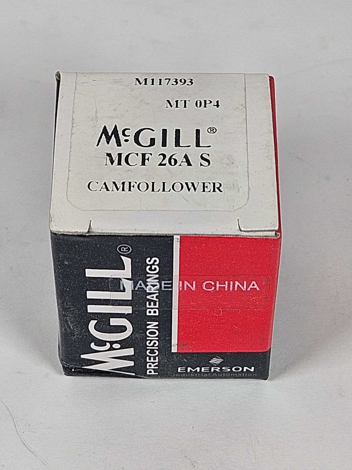 NEW Mcgill MCF-26A-S Camfollower MCF Series MCF26AS Track Roller Bearing Emerson