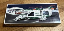 Hess Toy Truck Set with Helicopter New In Box Free Shipping.        BMS8