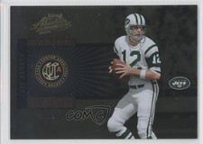 2005 Playoff Absolute Memorabilia Canton Absolutes Gold /150 Joe Namath HOF a1u