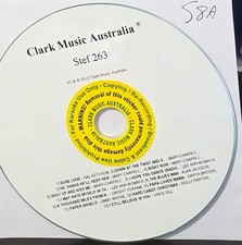 58A  CUSTOM CLARK MUSIC AUSTRAILIA   KARAOKE CDG LOT LONG DRIVE