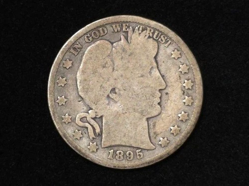1895 Barber Silver Half Dollar Good 80818
