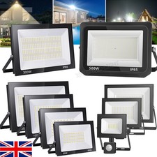 LED Floodlight Spot Security Flood Lights Light Outdoor Garden Lamp 10W-500W UK
