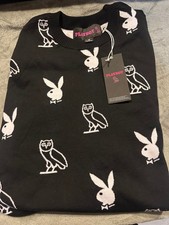 OVO x Playboy Intarsia Sweater (Medium) Octobers Very Own Drake RARE NWT