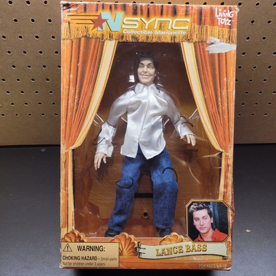 NSYNC Lance Bass Marionette Doll Figure NEW IN BOX Collectible 2000