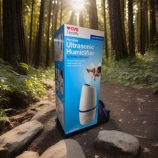 Health Portable Ultrasonic Humidifier One Touch Soothing Cool Mist Moisture