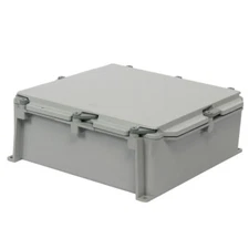 Kraloy 278308 JBX12124 12''x12''x4'' PVC Junction Box Indoor/Outdoor Rated