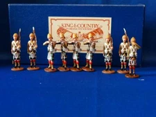 COJF-2941 - Seaforth Highlanders, Attention & Bugler, Standing Firing (1025/2)