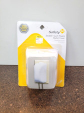 Safery First 2-Pack Double Touch Plug And Outlet Cover for Baby Proofing