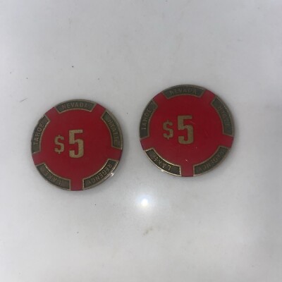 Hyatt Regency Hotel/Casino - Lake Tahoe - $5 Chip - Pair