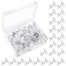 400Pcs Upholstery Twist Pins Clear Heads Tacks Headliner Pin for Hold Slipcov...