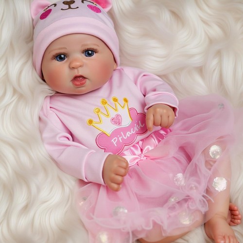 Reborn Baby Dolls Soft Vinyl Full Body 20 Inch Waterproof Realistic Newborn Baby - Picture 9 of 9
