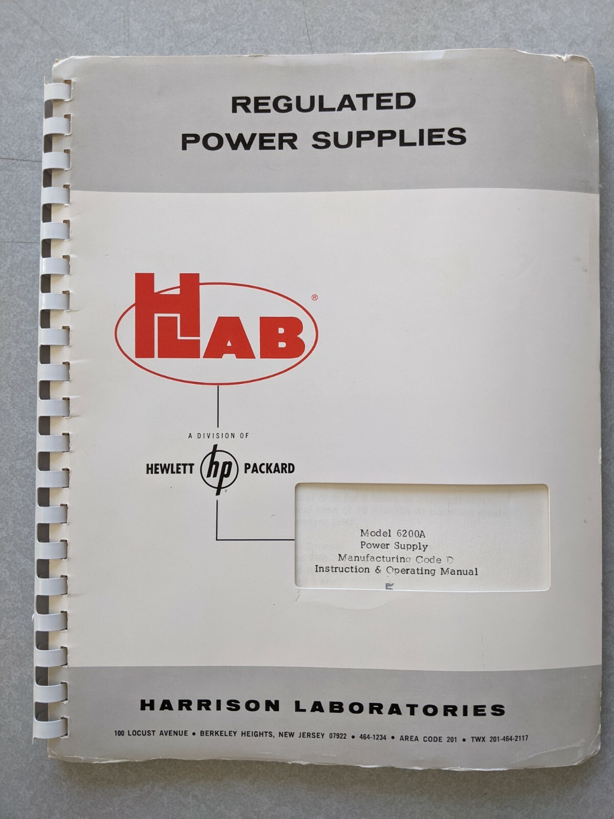 CHOICE: Hewlett Packard HP Operating & Service Manuals Electronics