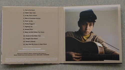 BOB DYLAN - BOB DYLAN - MFSL UDSACD 2122 - NEUWERTIG - Bild 4 von 6