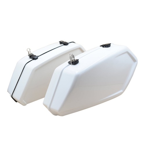 Inception Series Saddlebags for Harley Davidson Dyna 06 - 17 and Softail 18 up - Picture 8 of 11