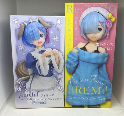 Japan Authentic - Re: Zero Figure Set - WorldWide Free Ship