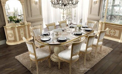 ESF Aida 10 Piece Italian Classic Contemporary Dining Room Set by Camelgroup