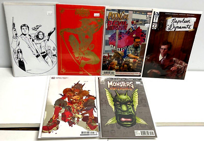 Real Incentive Comic Mixed Lot of 6 Books Marvel, DC, IDW, Monkey Prince Firefly