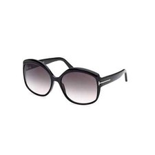 Tom Ford Chiara-02 TF919 01B Black Butterfly Sunglasses Frames 60-17-135 sd 
