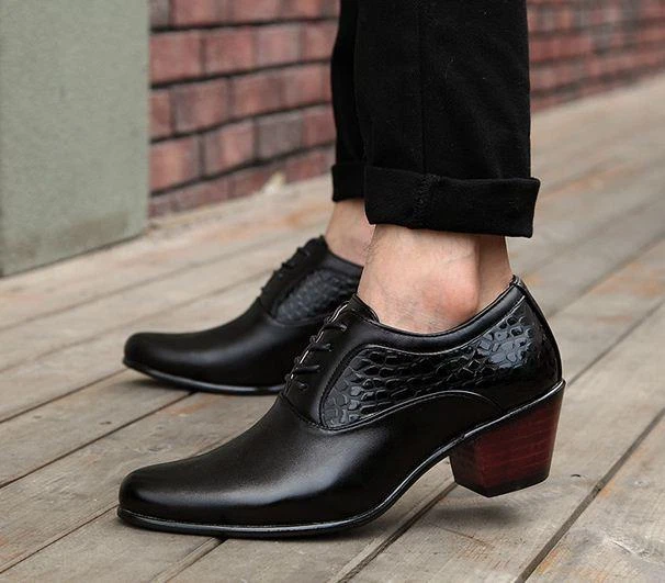 Patent leather oxford heels sale