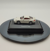 Porsche 911 Turbo Modellauto 1:87 Schuco Metall Weiß Rot Sammlerobjekt Neu & Ovp