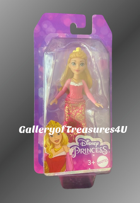 Disney Princess Small Doll Aurora Snow White Aurora Merida Ariel Raya 3.5" 2024