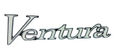Chrome Script Fender Emblem For 1971-1977 Pontiac Ventura Models USA Made