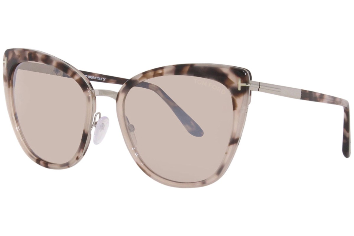 Tom Ford Simona TF717 55G Sunglasses Havana-Palladium