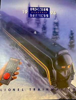 1994 LIONEL ELECTRIC TRAINS TRAINMASTER CATALOG
