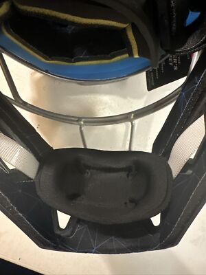 Casque de frappeur Rawlings | MACH | Noir mat/blanc | Senior