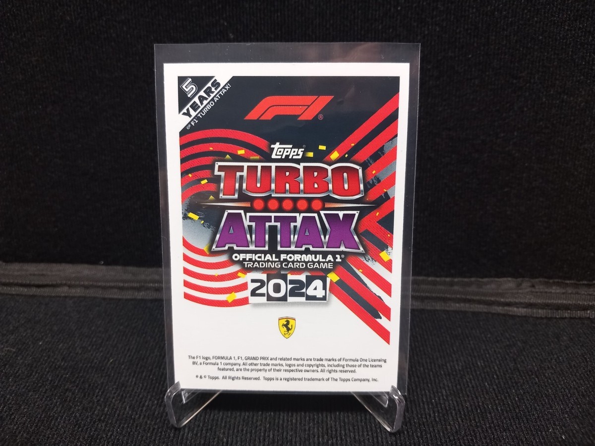 18パック Topps Formula 1 2024 Turbo Attax Amazon.com: Topps Formula 1 2024 Turbo Attax - Full Box