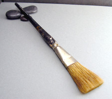 Pinceau de peintre enseigne long vintage grand Kazanox