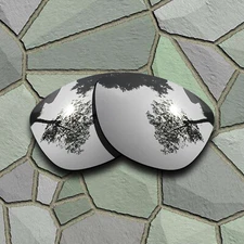 Chrome Titanium Lenses Replacement For-Oakley Stringer Polarized