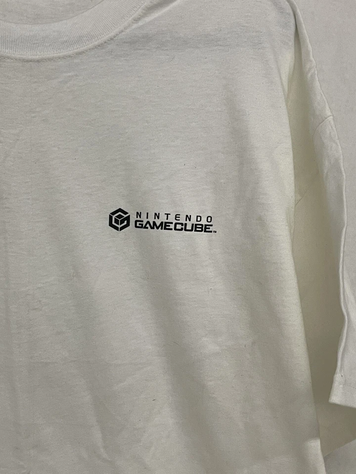 Camisa Promocional Starfox Adventures Nintendo Game Cube Toys R Us XL NOS Star Fox Foto 3 de 4