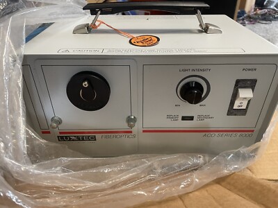 New Luxtec ACO Series 8000 Fiberoptics Light Source