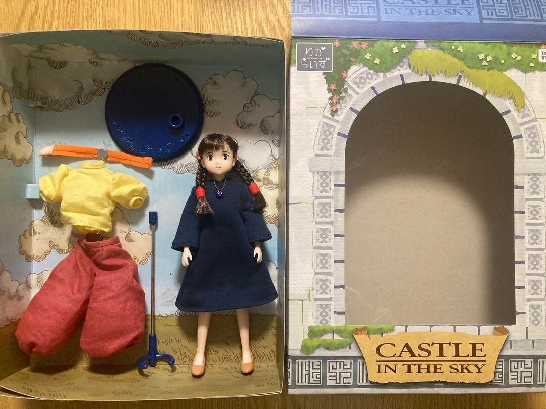 Takara Tomy Liccarize Castle in The Sky Sheeta Laputa Action