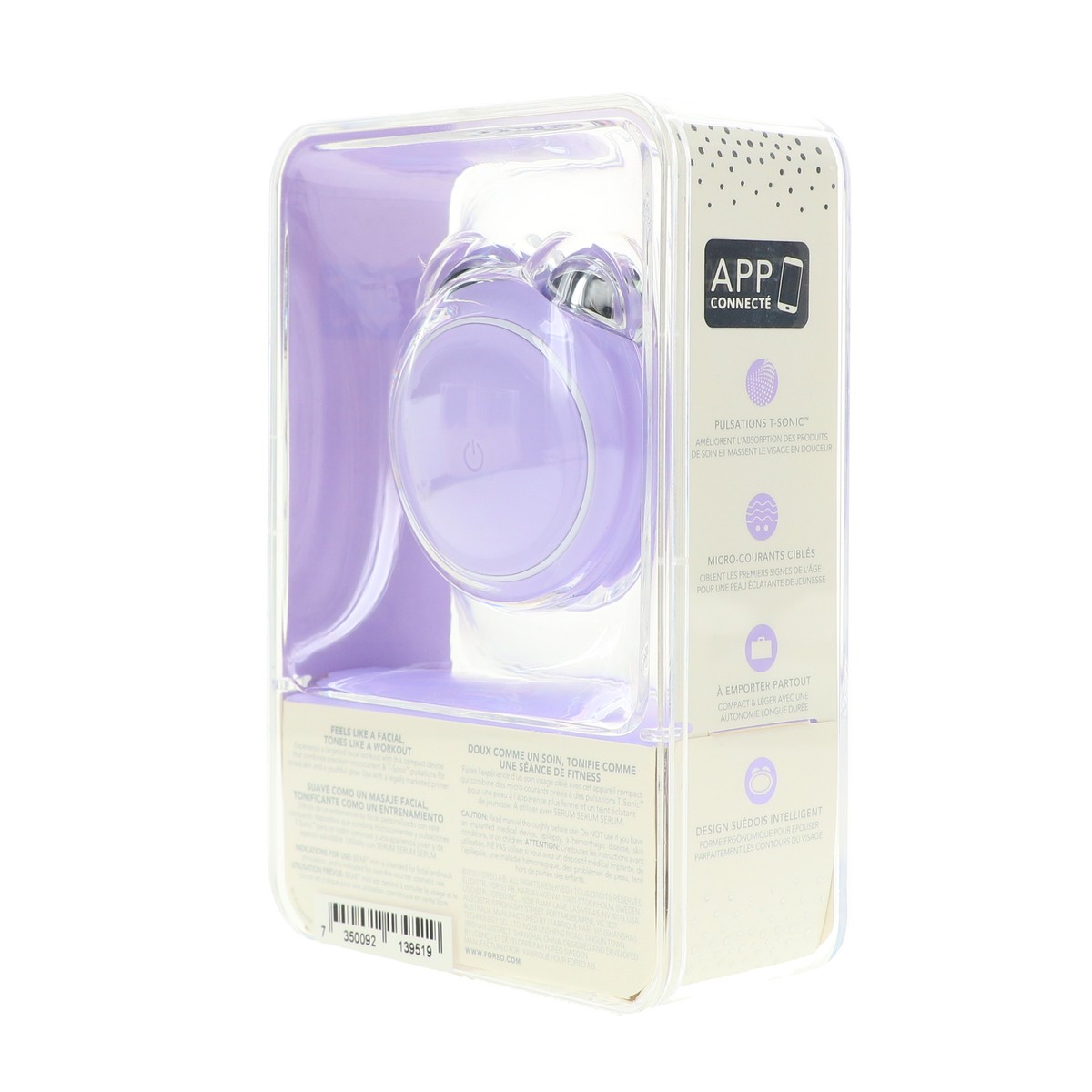 FOREO BEAR MINI Facial Toning Device Lavender 7350092139519| eBay
