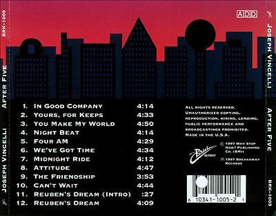 Joseph Vincelli - After Five (CD 1997)