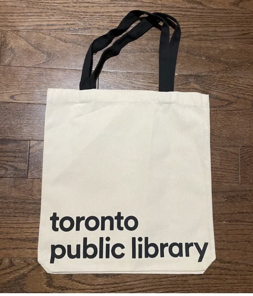 New York Public Library Tote Kids Book Tote NYPL Library Card Kids
