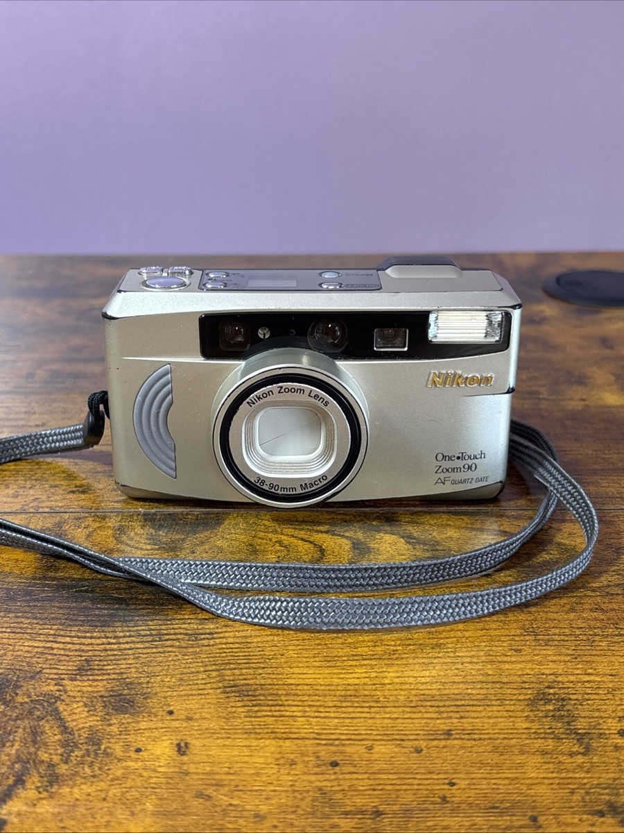 Nikon One Touch Zoom 90S 35mm Point Shoot Film Camera Untested