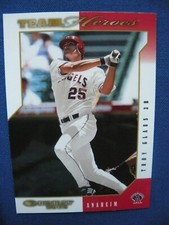 2003 Donruss baseball Team Heroes GLOSSY Troy Glaus Anaheim Angels #14